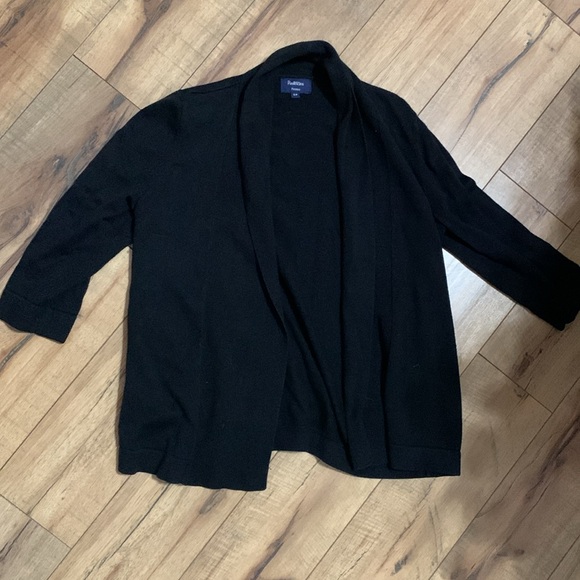 Reitman’s black cover up sweater small - Picture 1 of 10